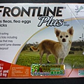 蚤不到,Frontline plus, 3支裝 (跳蚤,壁蝨