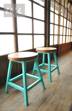 26度C LOFT工業風-手染風小椅凳02 26度C LOFT工業風-手染風小椅凳02