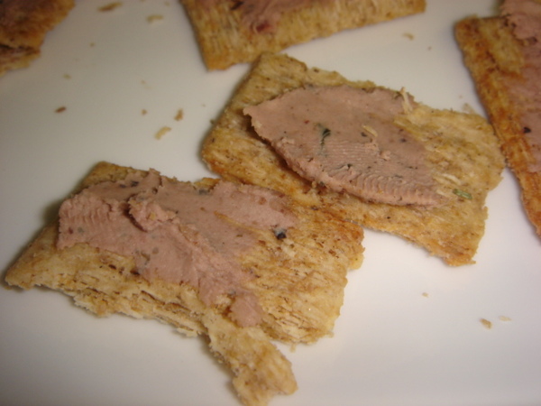 Pâté w/crackers