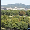 從岡山城遠眺後樂園