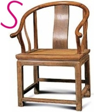 太師椅+官帽椅/因為秦檜是太師所以他坐的椅子叫做太師椅...
