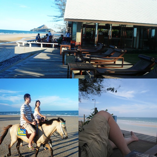 華欣 Hua Hin let's sea beach