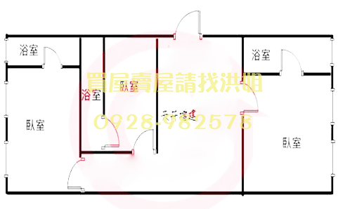 21世紀不動產買屋賣屋請找0928982578洪照黃洪姊 LINE ID: n23588833430【世貿中科】投資收租美三房12