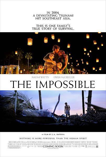 浩劫奇蹟 (The Impossible) 2013,Feb.