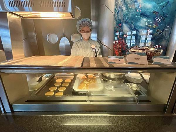 東京海洋迪士尼飯店 海洋宮推薦美景廳早餐buffet 開箱分