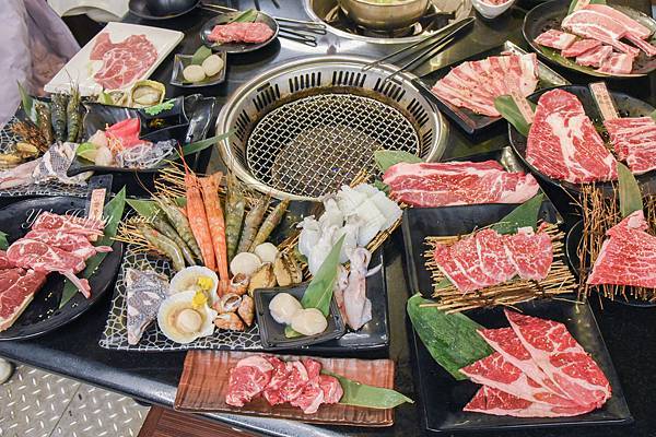 桃園美食夯匠日式無煙燒肉 燒肉吃到飽推薦 4.9高評分 超時