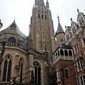 比利時Belgium -  布魯日聖母教堂(Church of Our Lady/Onze-Lieve-Vrouwekerk)