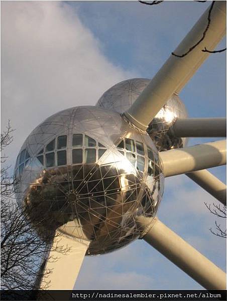 比利時布魯塞爾Brussels,Bruxelles原子塔Atomium