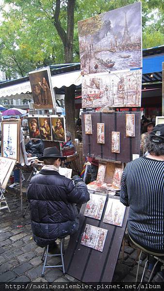 Montmartre Paris 巴黎街頭創作