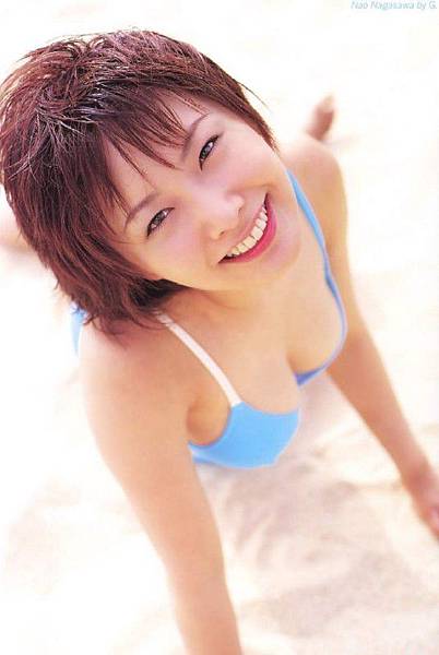 056：泳裝奈央【充滿著活潑笑容可愛又漂亮的奈央^^可愛的奈央笑顏（2003）】
