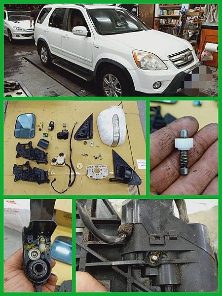 電動後視鏡無法收折修復 裕全汽車修理廠 德國馬牌輪胎pro Shop楊梅店 痞客邦