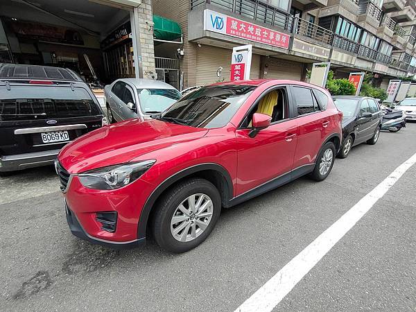 馬自達 CX5 (2014年-2017年）電動後視鏡無法收折修復。