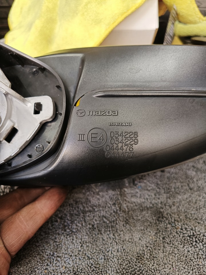 馬自達 馬六 （2018年）電動後照鏡無法收折修理