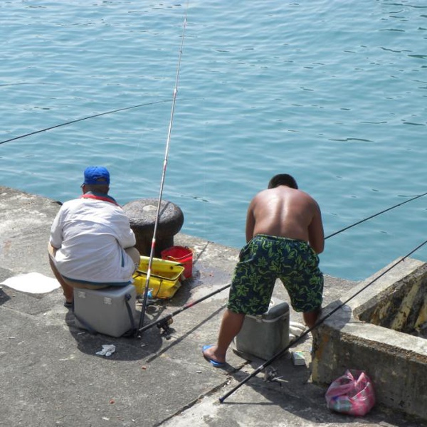 釣魚的人