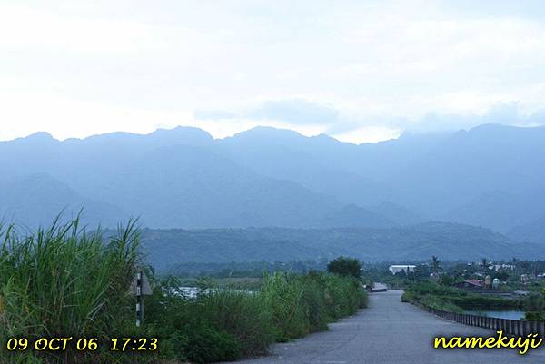 海岸山脈與堤防