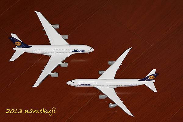Boeing 747-8 & Airbus A380-800