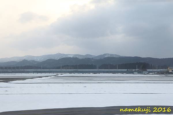 津軽線 車窗外 北海道新幹線