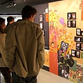 Pompidou的漫畫廣告展區
