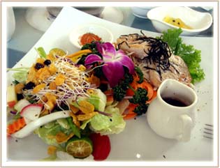 和風沙拉&霜降豬排雙拼