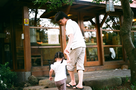 松葉園庭內