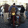 布拉格廣場聖誕市集打鐵匠