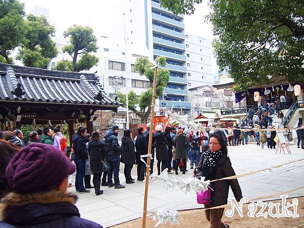 難波神社 初詣