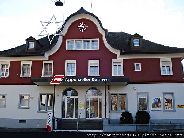 20111202-25  Appenzell 火車站