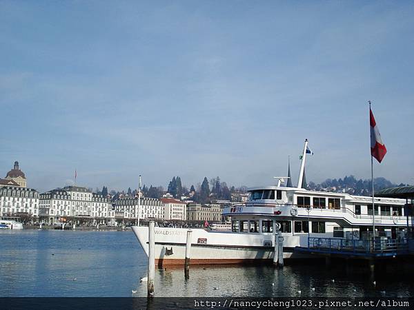 20111228-19  Luzern 湖畔搭船游湖去 Vitznau