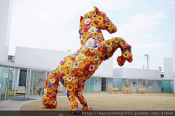 20140501.51 Flower Horse by Jeong Hwa Choi,韓國.JPG