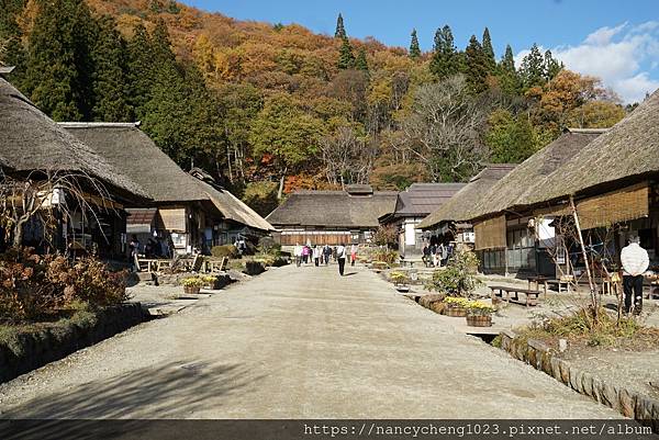 【日本東北】大內宿の秋日光景(下)