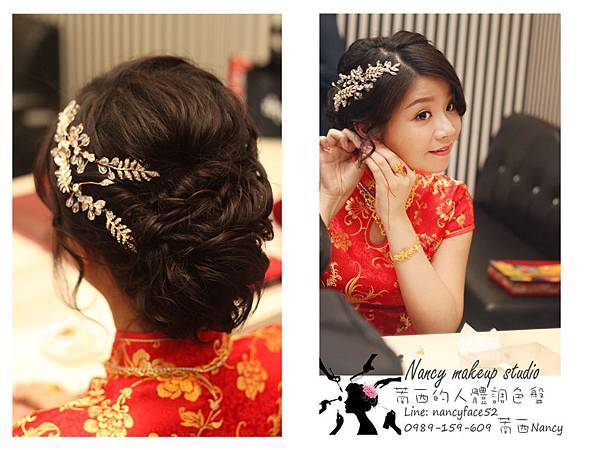 中式旗袍.新娘.造型