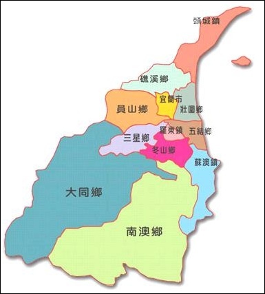 宜蘭地圖