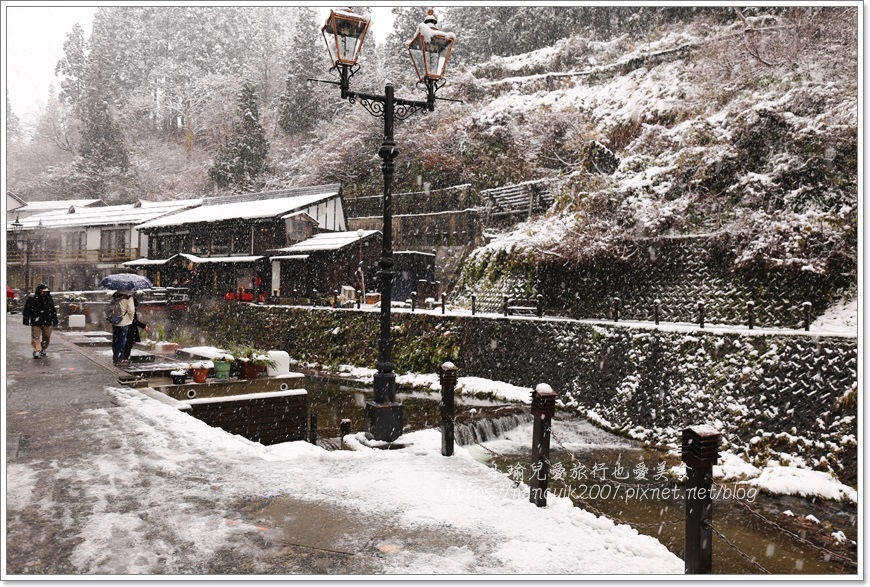 【日本】銀山溫泉ぎんざんおんせん / 山形古老又浪漫的溫泉小