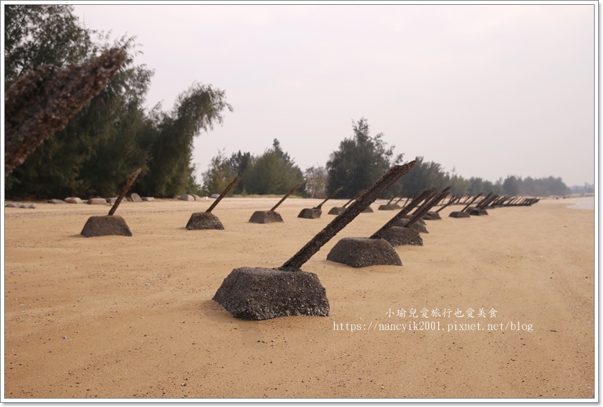 【金門】金門旅遊 / 雙口海濱公園 雙口海灘。 金門離廈門最