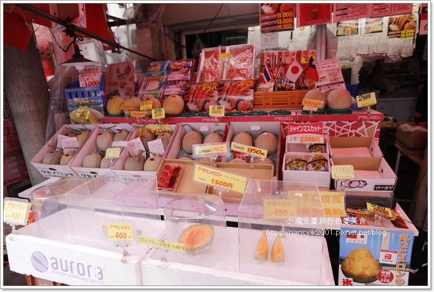 【日本】函館朝市 駅二市場 駅二市場釣烏賊 蓋飯橫丁市場（ど