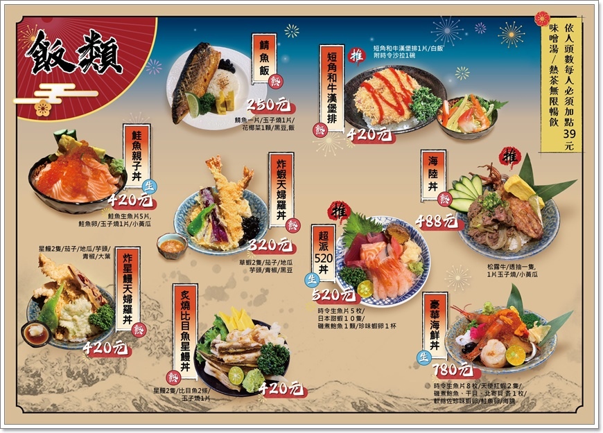 【台北】超甲組海鮮、丼飯