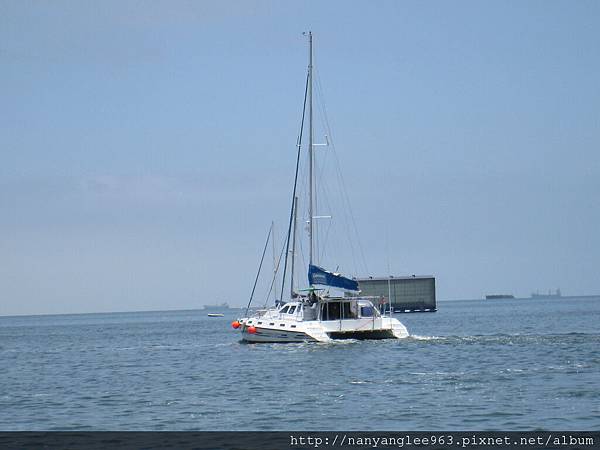 Yacht on Walvis Bay