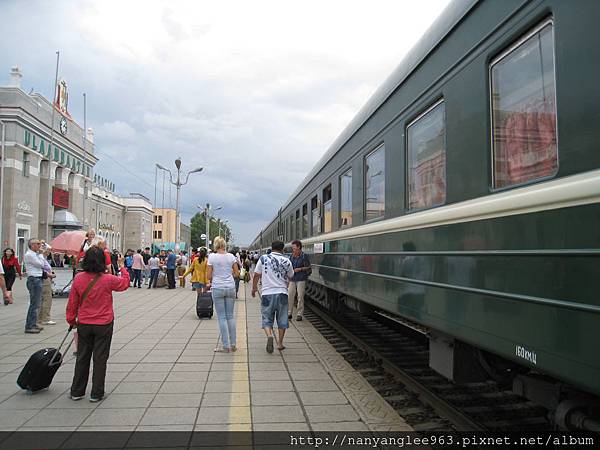 在 Ulaan Baatar 上車