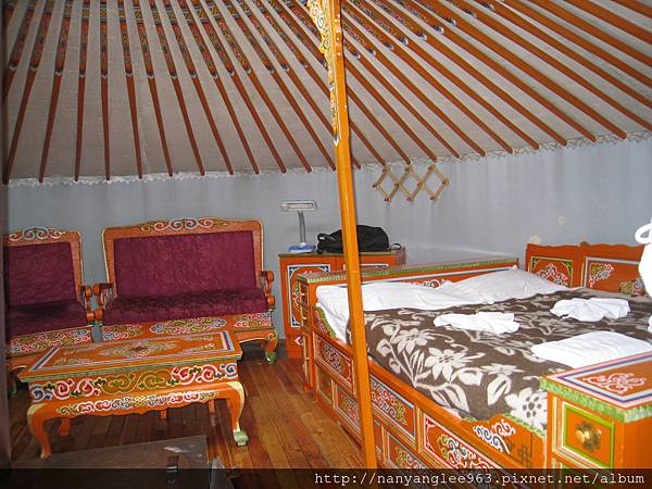 Twin Bed in Ger