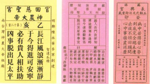 籤詩故事—總論 (下)