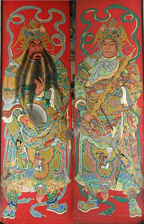 寺廟彩繪圖像故事-門神畫 寺廟彩繪圖像故事-門神畫