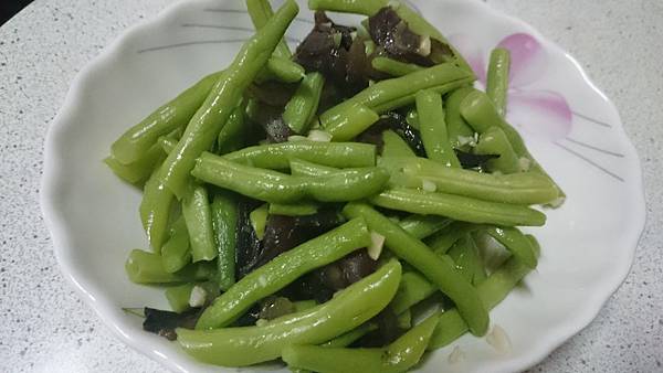 黑木耳炒四季豆 黑木耳炒四季豆