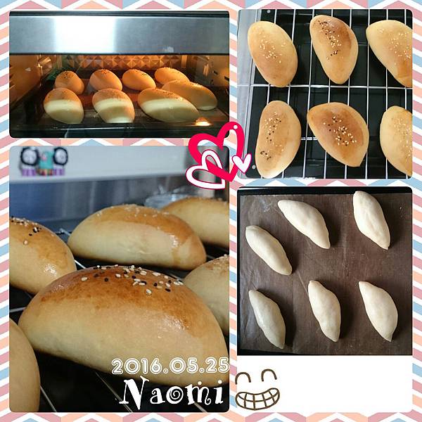 芝麻橄欖型麵包 芝麻橄欖型麵包