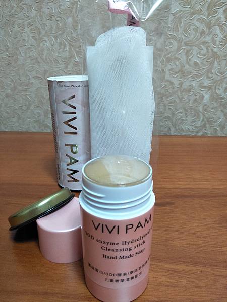 VIVI PAM-SOD酵能蠶絲蛋白洗顏棒 試用