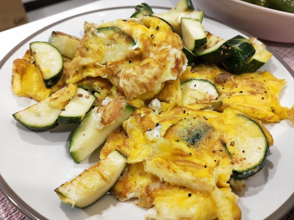 櫛瓜煎蛋 好簡單的美味 茹菓式 台南人妻幸福廚房 痞客邦