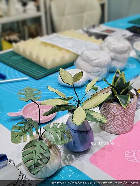 SDCA石膏捏塑植物擴香石擴香花盆栽台南手作教室RUstudio (13).jpg