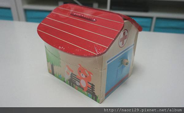 [分享] 滿意好禮集點送 可愛木質小屋模型 開箱