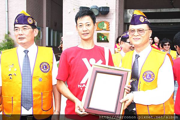 2014年10月28日戒毒成功者與獅子會攜手 花蓮自強國中校園反毒現身說法