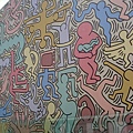 1989年Keith Harling在Pisa的大型牆畫