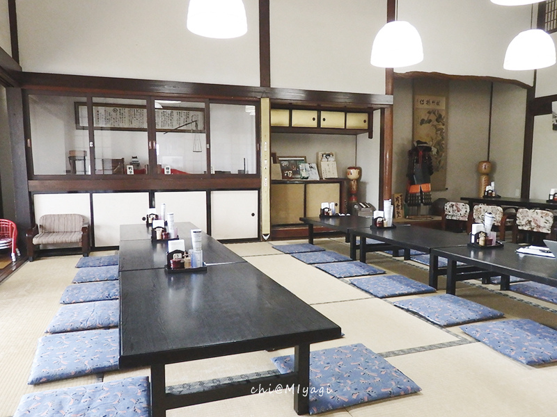 宮城白石溫麵餐廳內部